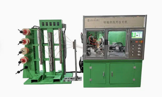 Schweißgerät-automatisches Kupfer des Draht-120KVA, das metallische Linie Schweißer schneidet