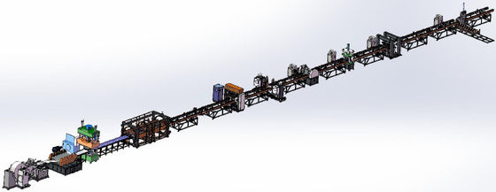 Intelligente Fertigungslinie für Transformatorradiatoren