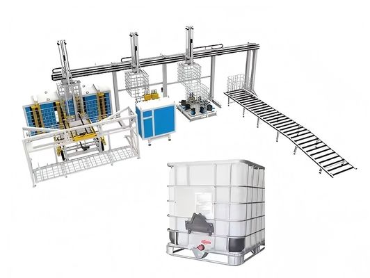 Hochgeschwindigkeits-Vollautomatik-IBC-Tonnenfass-Produktionslinie