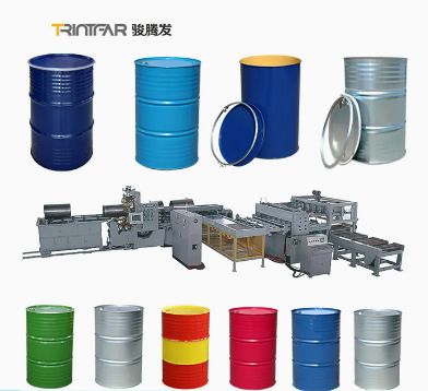 210L steel drum fully automatic welding equipment production line