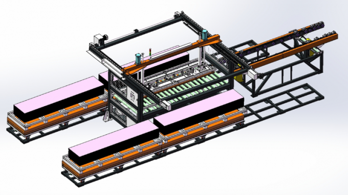 Trintfar Stahlplatten Heizkörper Produktionslinie Anpassungsfähige Flossendicke 1