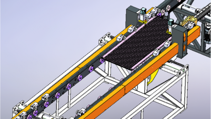 Trintfar Stahlplatten Heizkörper Produktionslinie Anpassungsfähige Flossendicke 4