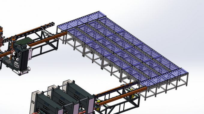 Trintfar Stahlplatten Heizkörper Produktionslinie Anpassungsfähige Flossendicke 8