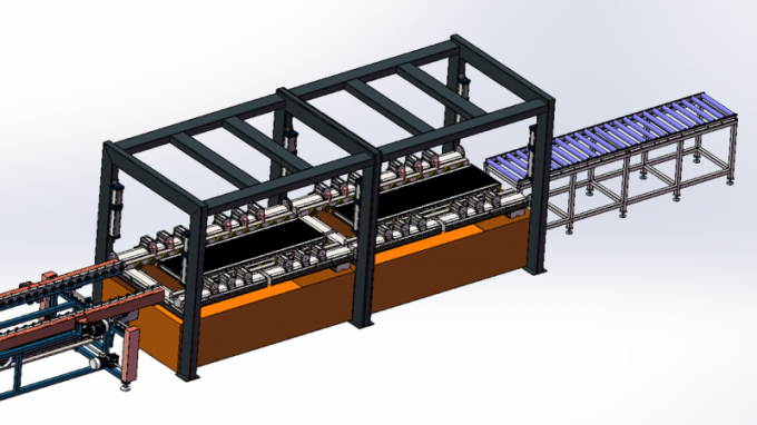 Trintfar Stahlplatten Heizkörper Produktionslinie Anpassungsfähige Flossendicke 16
