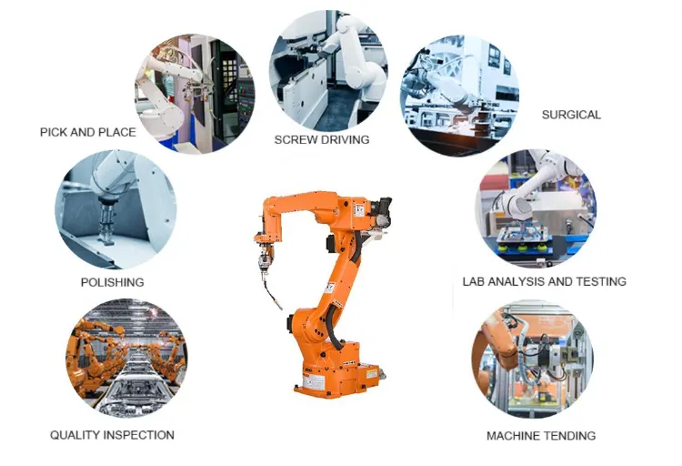 Industriepalettierung, Stapeln, Tragen, Greifen, Tasche, Box, Paket, Roboter, Handhabung, Roboterarm 2