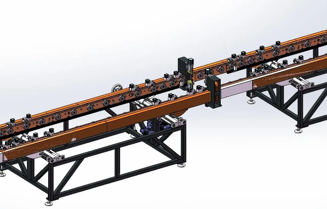 Automatische Produktionslinie für Wärmesenkflossen von Transformatoren 5