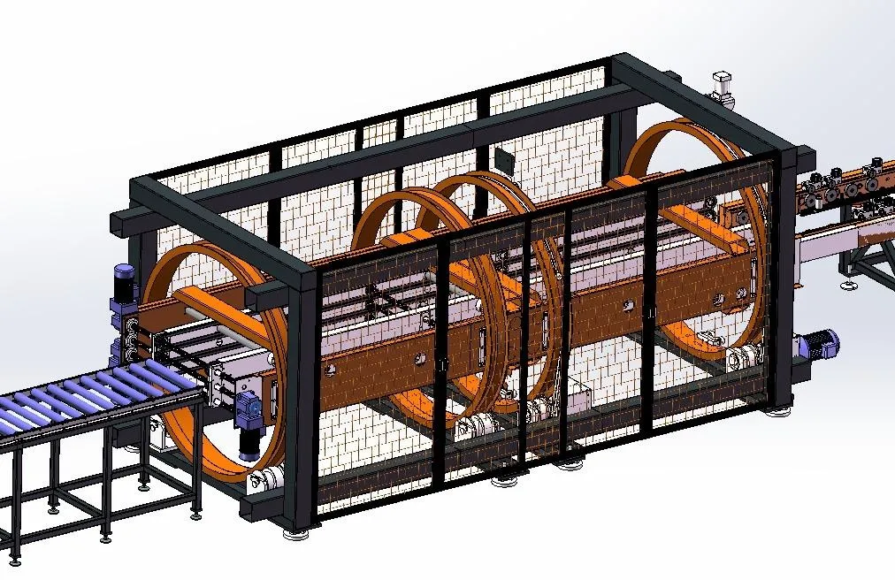 Automatische Produktionslinie für Wärmesenkflossen von Transformatoren 3