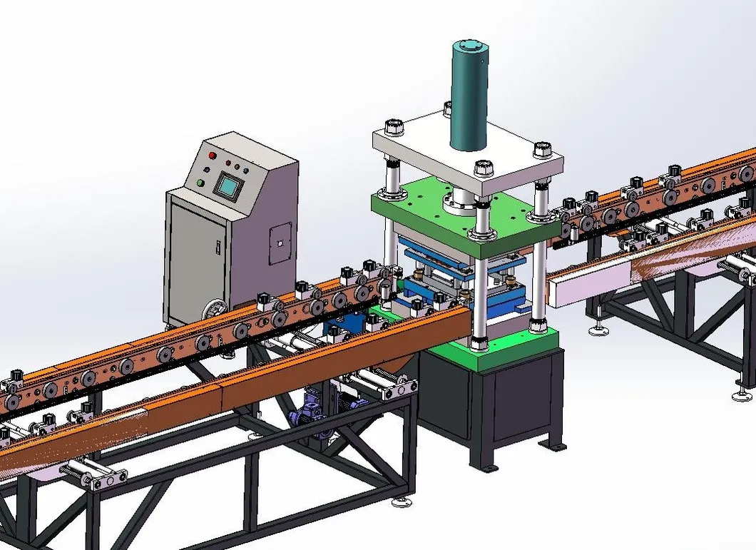 Automatische Produktionslinie für Wärmesenkflossen von Transformatoren 10