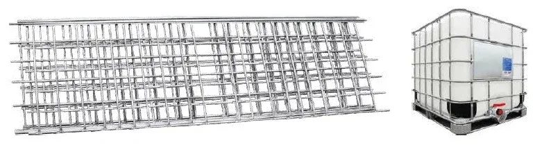 1000-Liter-IBC-Tank-Rohrkäfig-Drahtschweißmaschine Edelstahl-Schweißgeräte 9