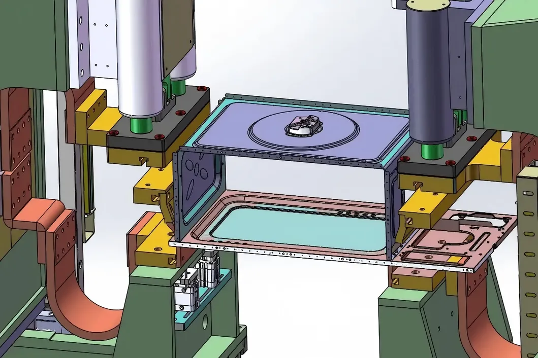 Regal-Grillrost-Schweißmaschine Ofen Produktionslinie 1
